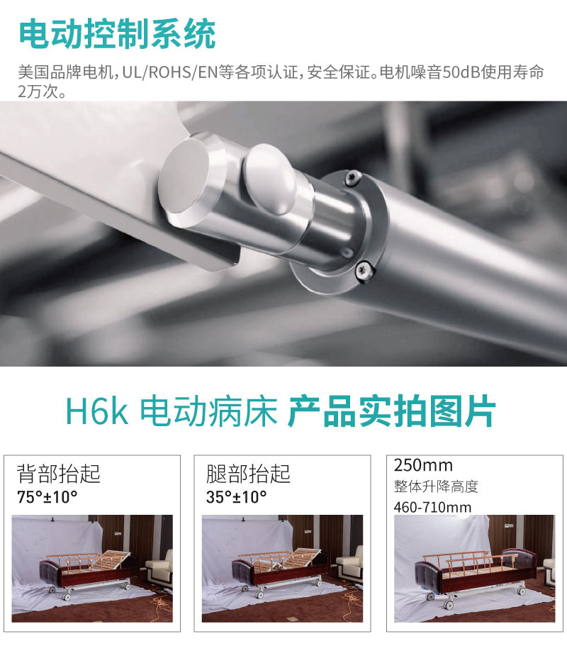 电动病床产品功能图